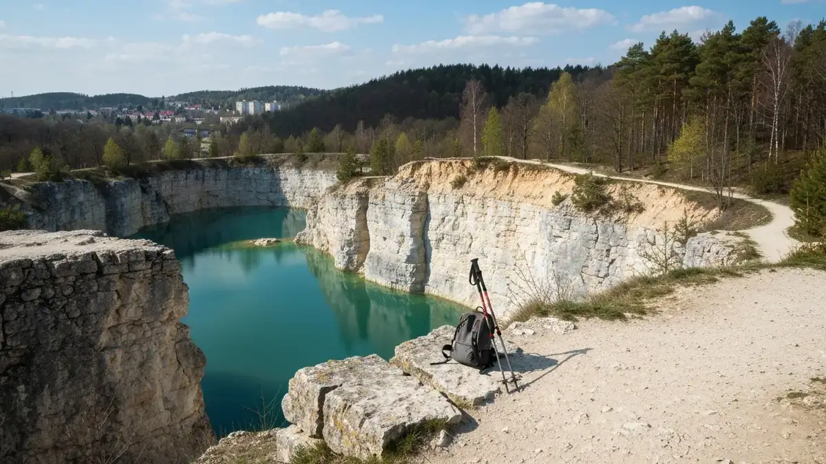 Aktywny weekend w Kielcach przy kamieniołomie Kadzielnia i wzgórzach świętokrzyskich