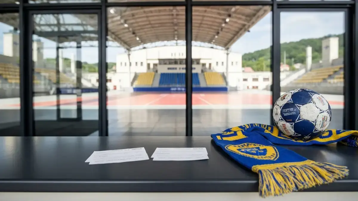 Kasa biletowa i piłka ręczna w Hali Legionów w Kielcach
